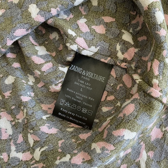 Zadig & Voltaire Tink Leo Print Tunic - Picture 10 of 11